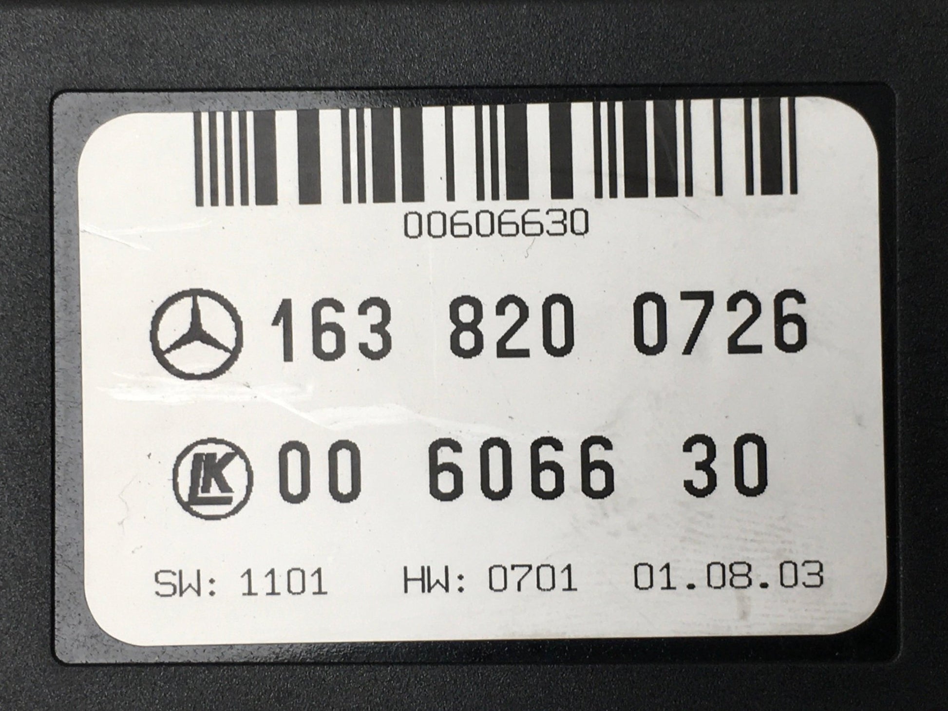 Sensor Lluvia Mercedes M W163 - 1638200726