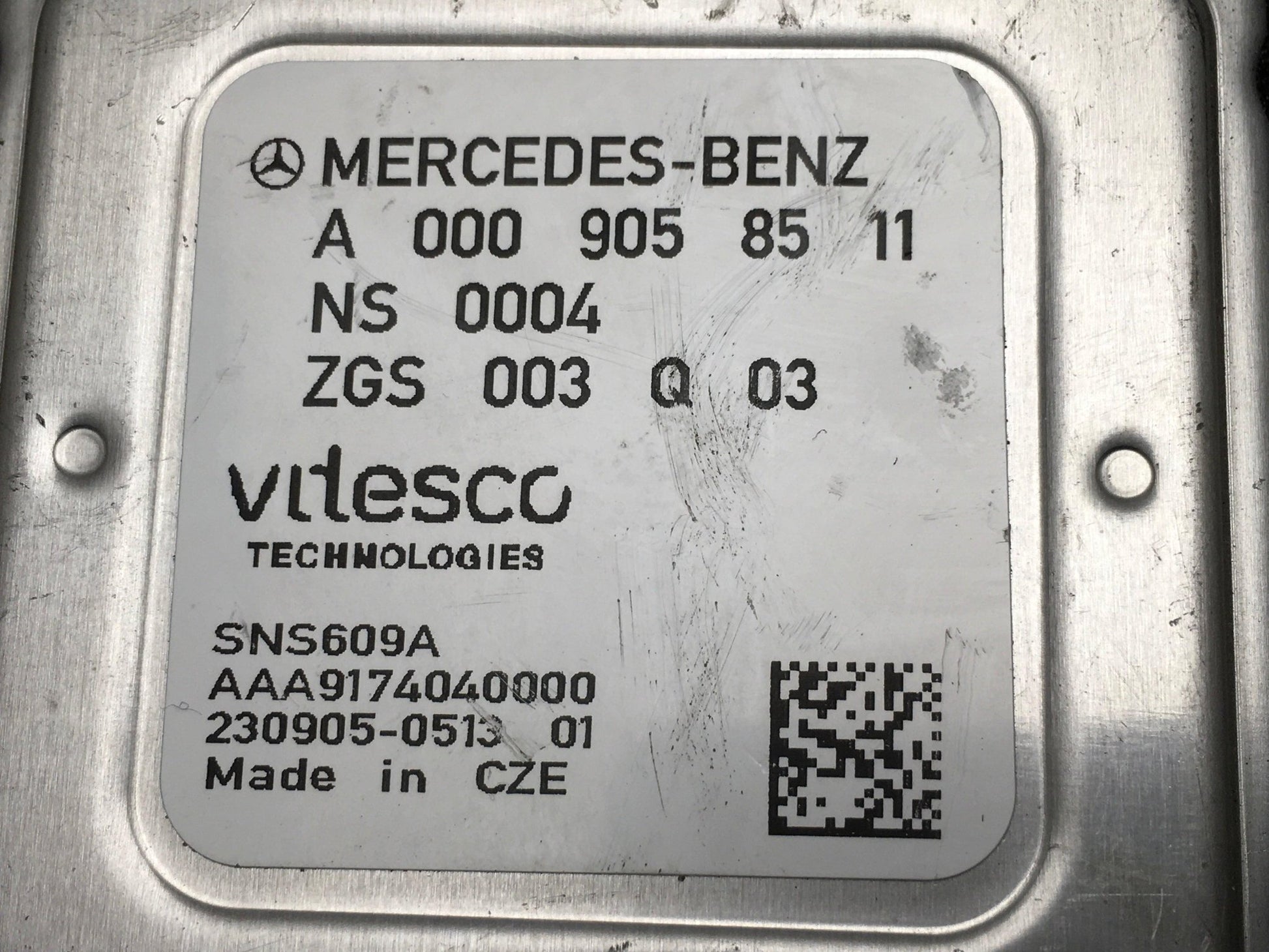 Sensor NOX Mercedes A0009058511 - A0009058511
