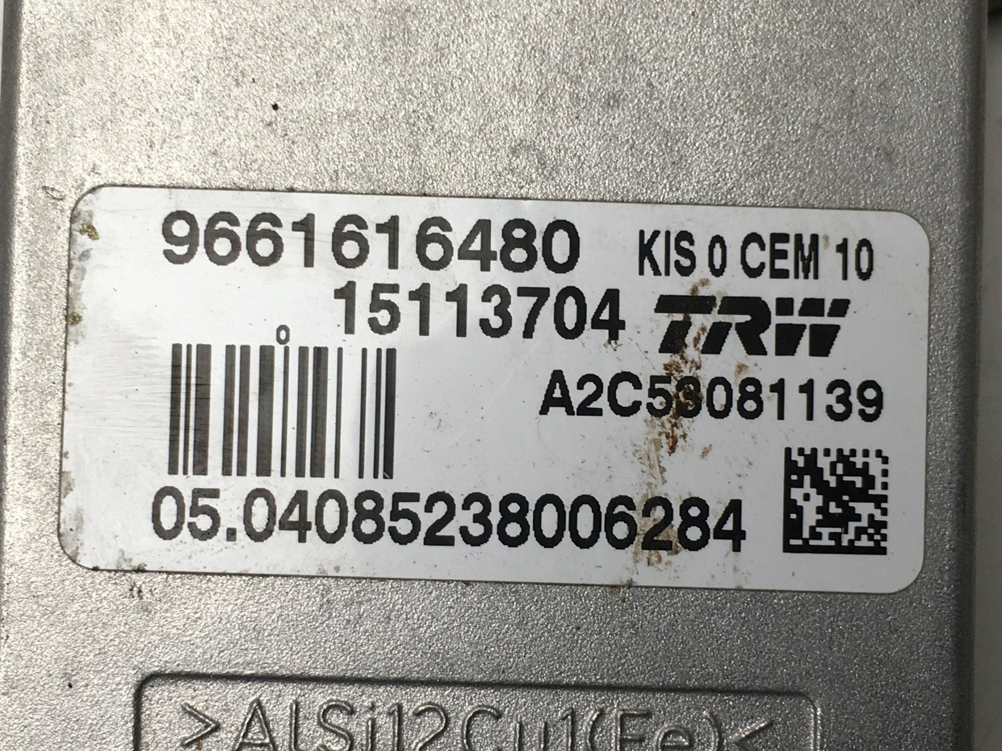 Sensor velocidad Peugeot 407 - 9661616480