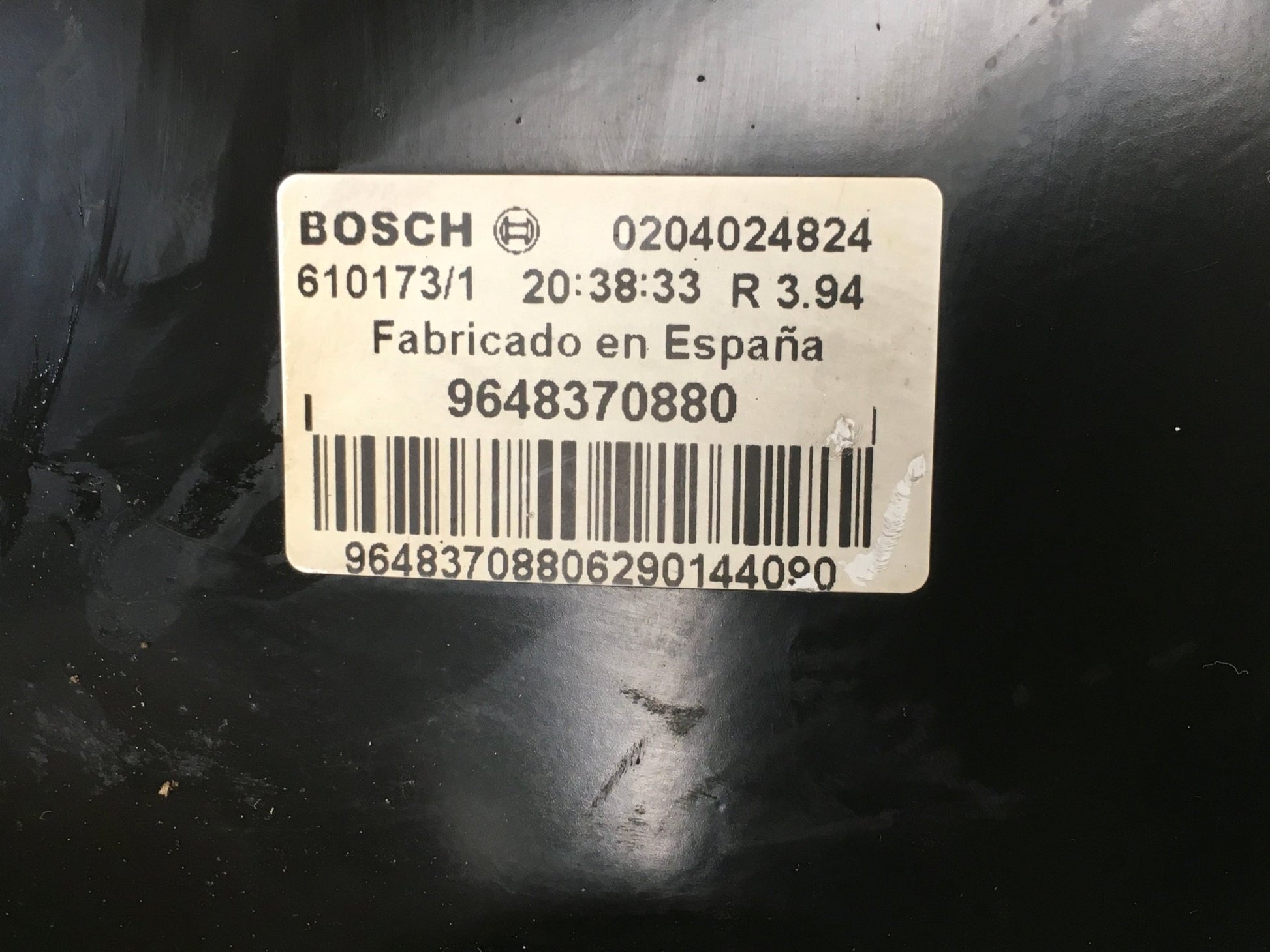 Servofreno Partner Berlingo I Fase 2 - 9648370880