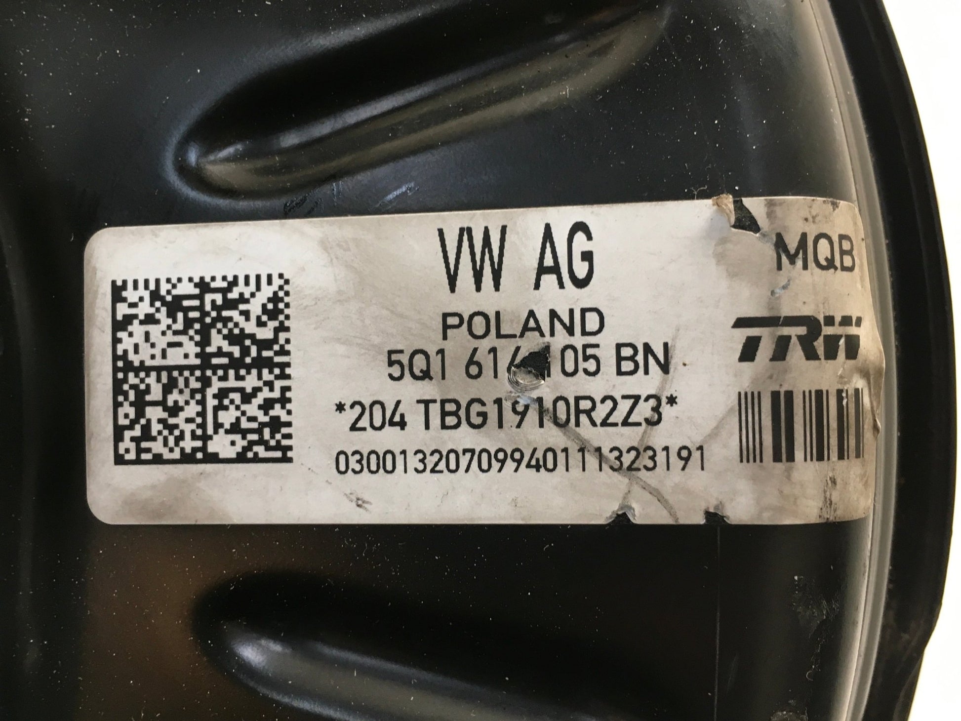 Servofreno VW Golf VII Audi A3 8V - 5Q1614105BN _