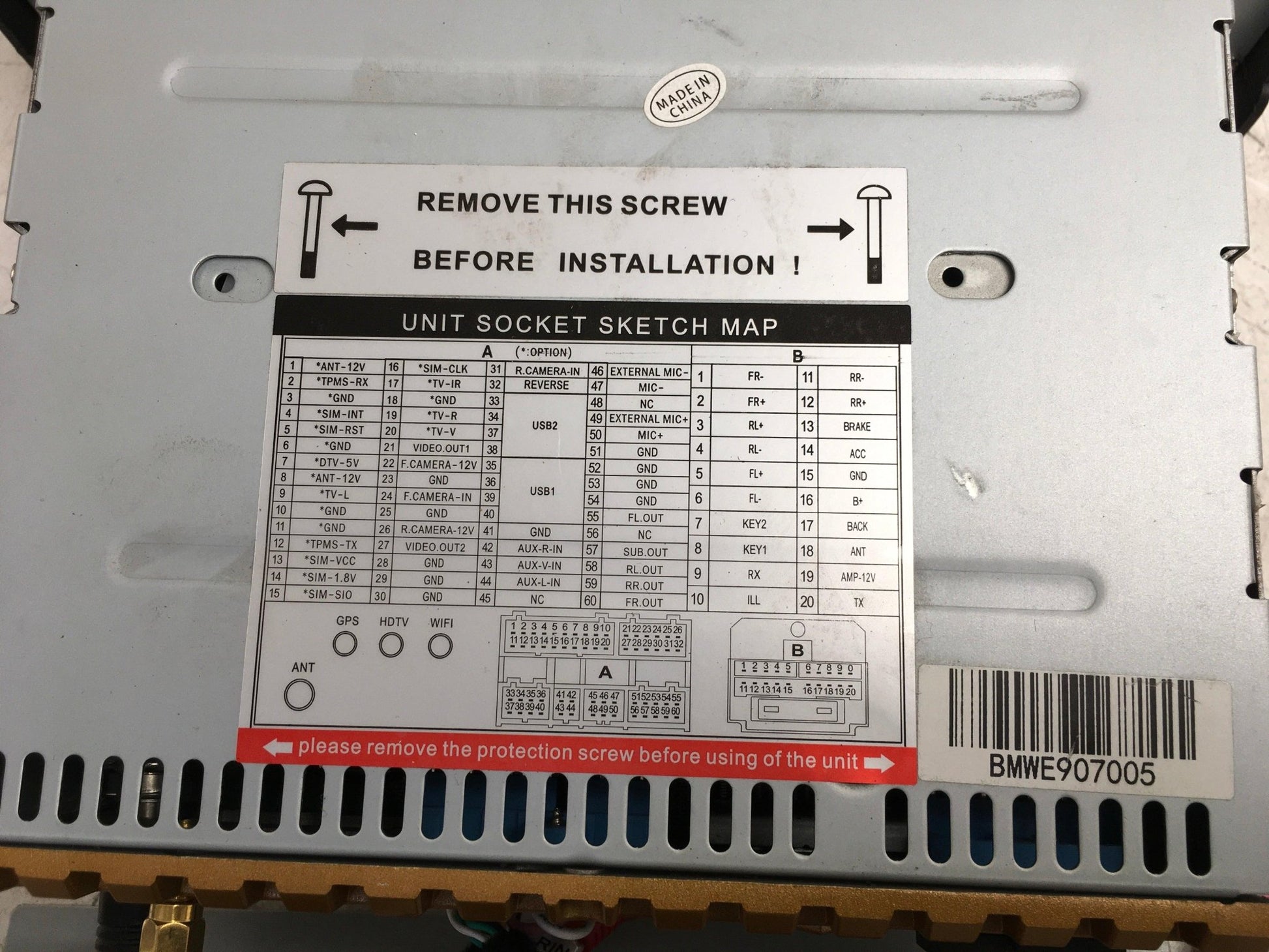 Sistema Audio BMW E90 E1 - SG1S107520