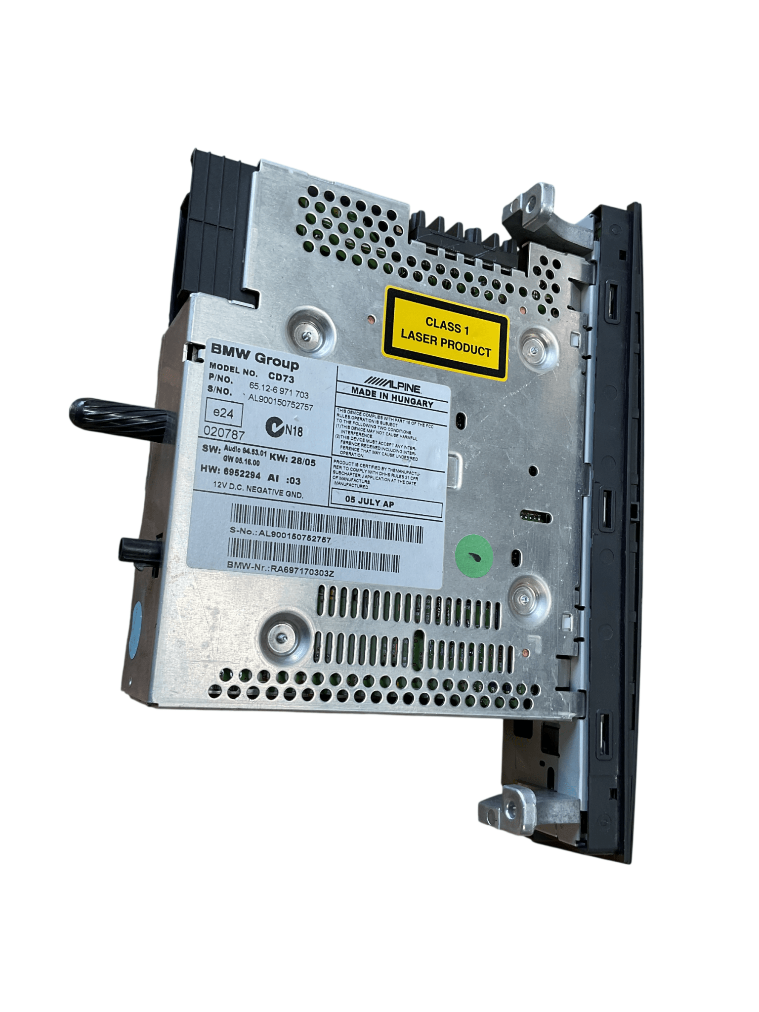 Sistema audio BMW RA697170303Z - RA697170303Z