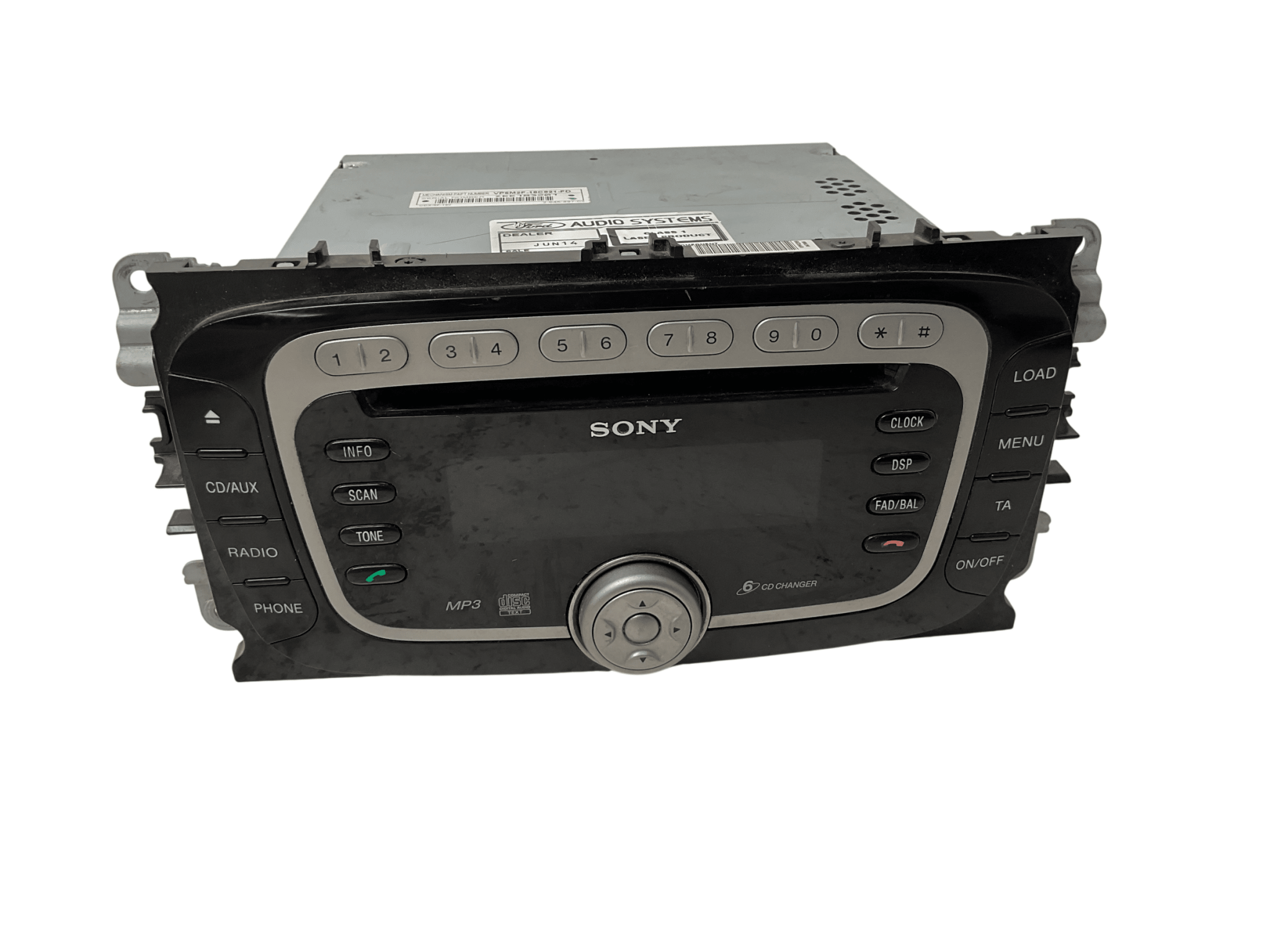 Sistema audio Ford CDX-FC34XDD - 7S7T18C939DD