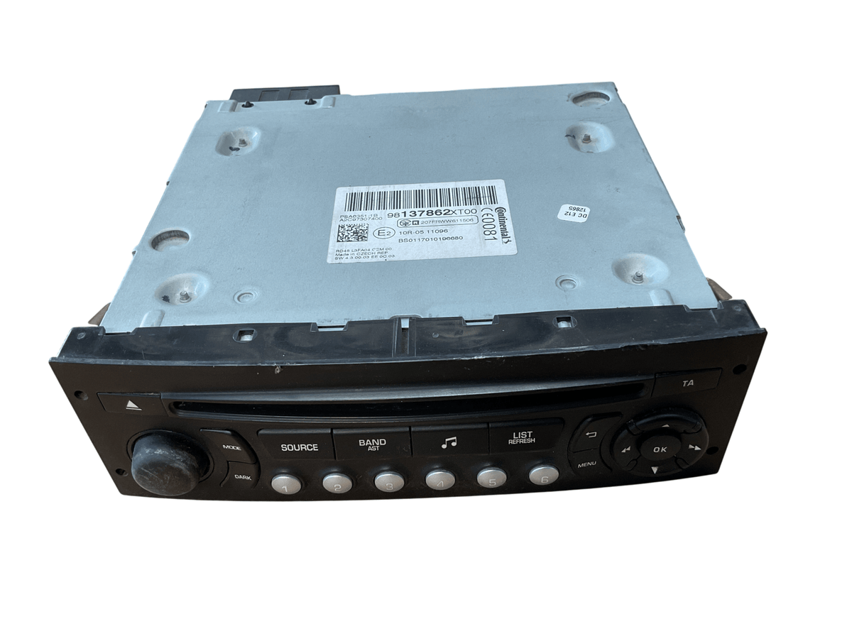 Sistema audio Peugeot 98137862XT00 - 98137862XT00