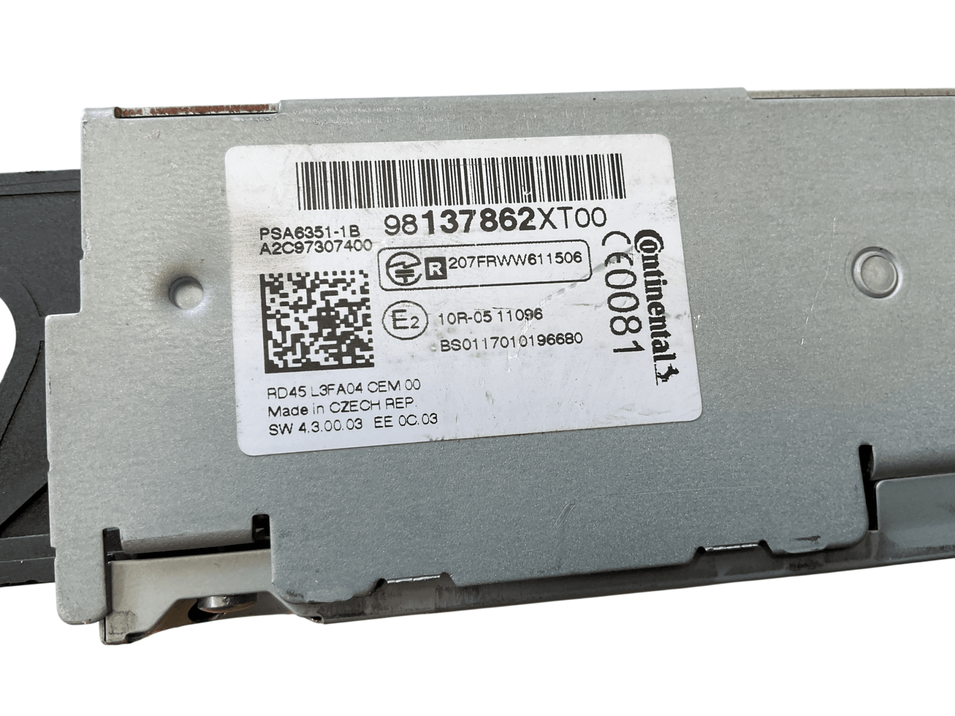 Sistema audio Peugeot 98137862XT00 - 98137862XT00