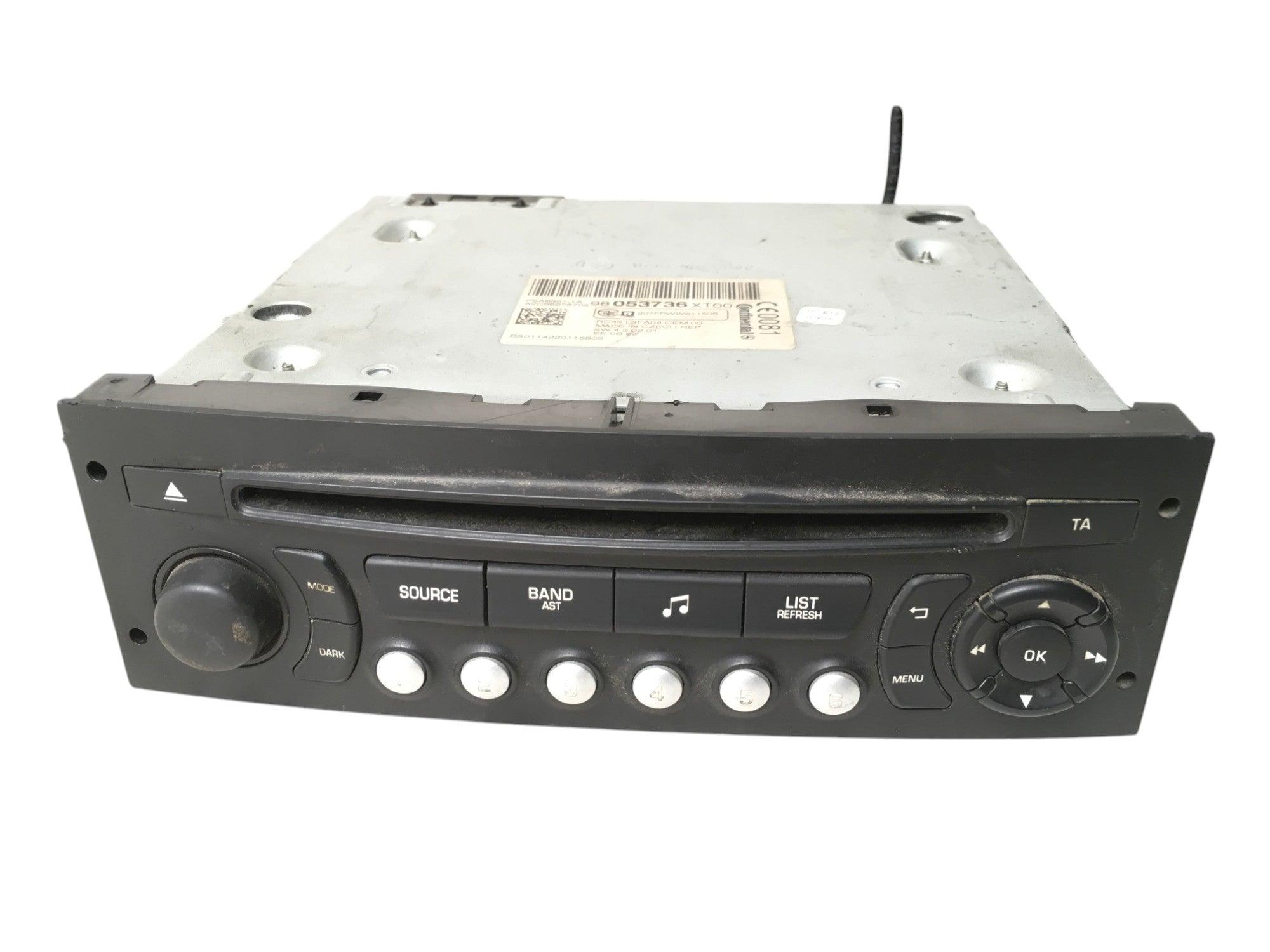 Sistema Audio PSA 98053736 - 98053736XT00