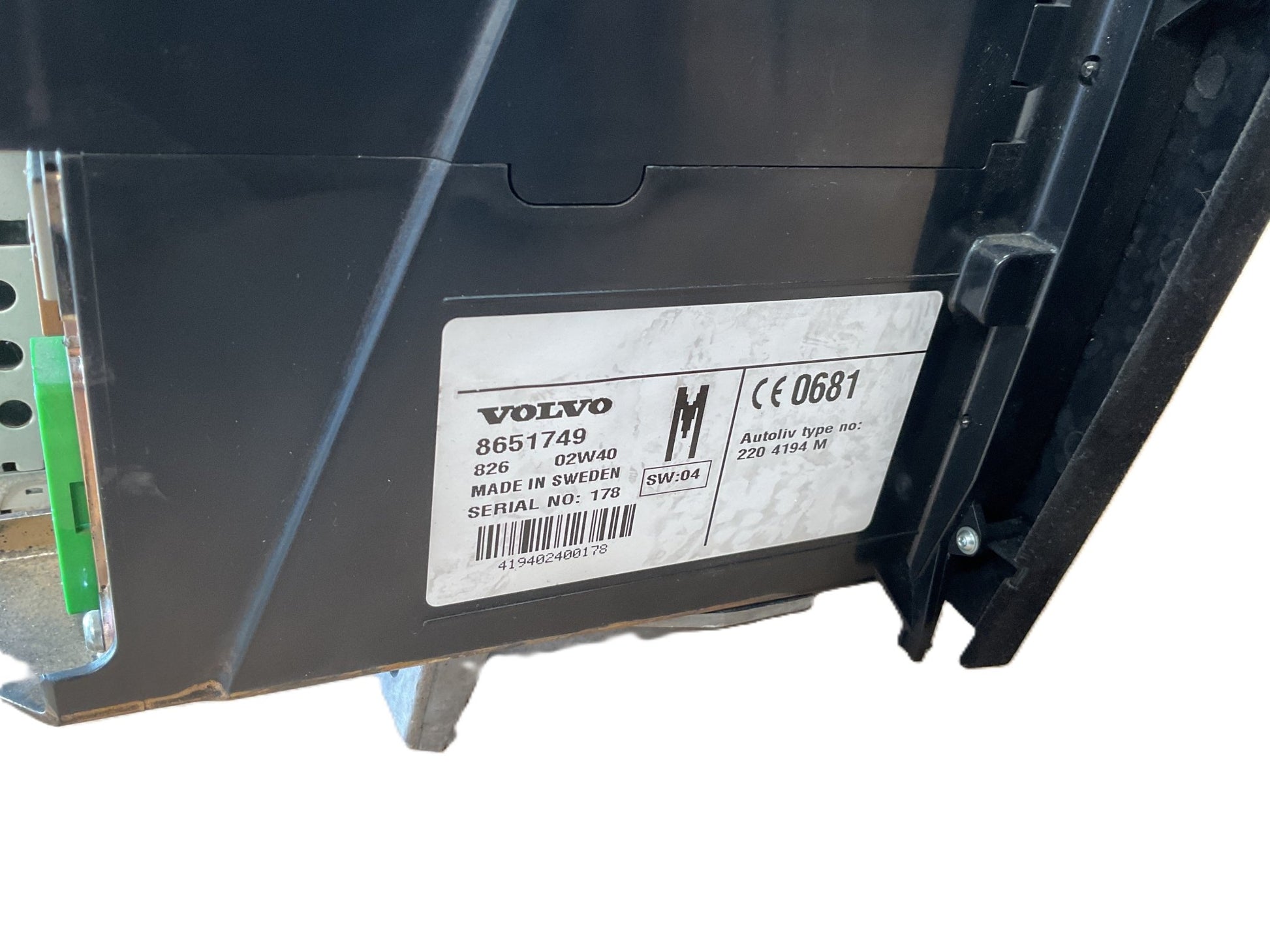 Sistema audio radio CD Volvo V70 00-07 - 86511521