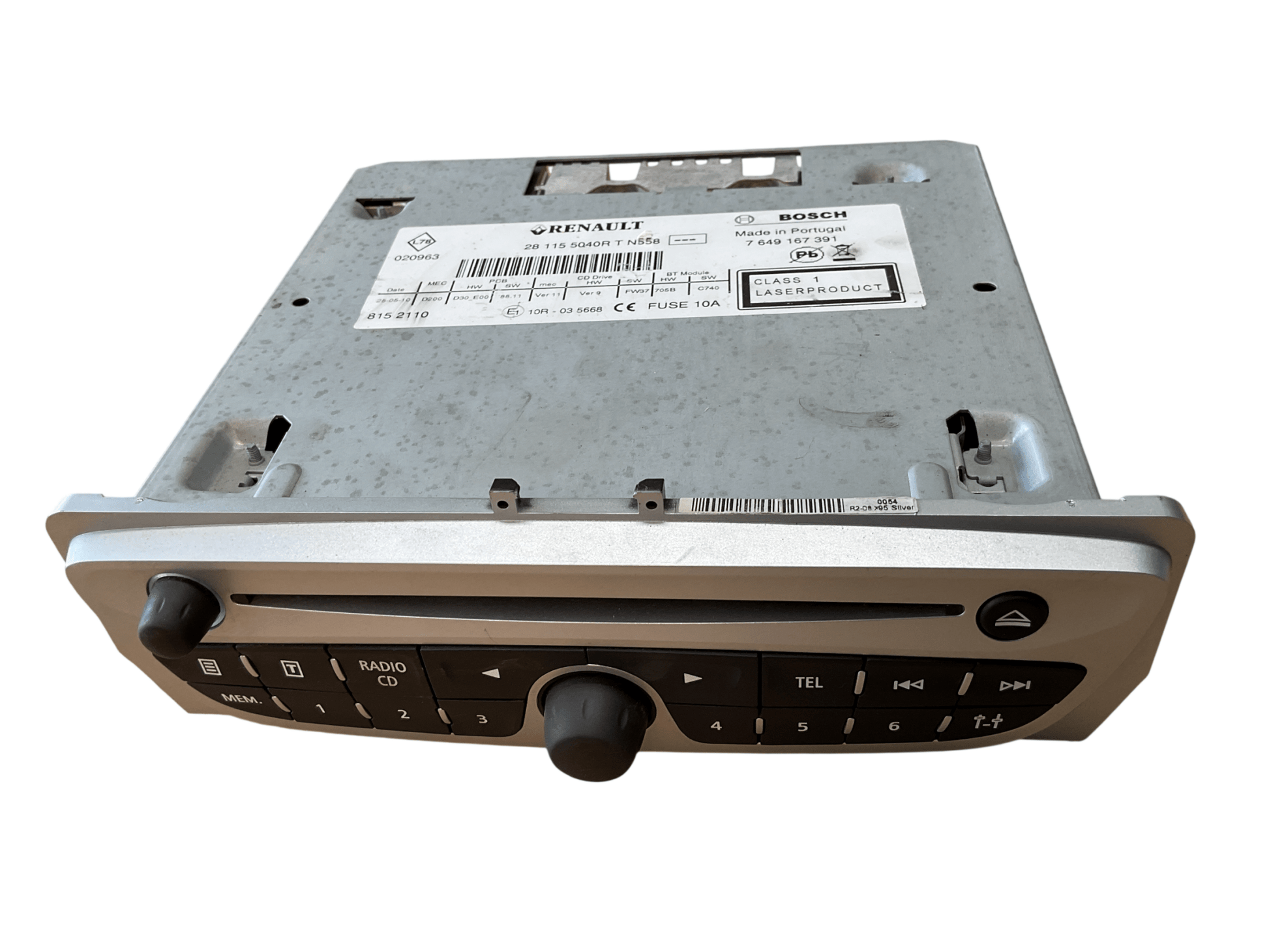 Sistema audio Renault Mégane III-Scénic III 7649167391 - 7649167391