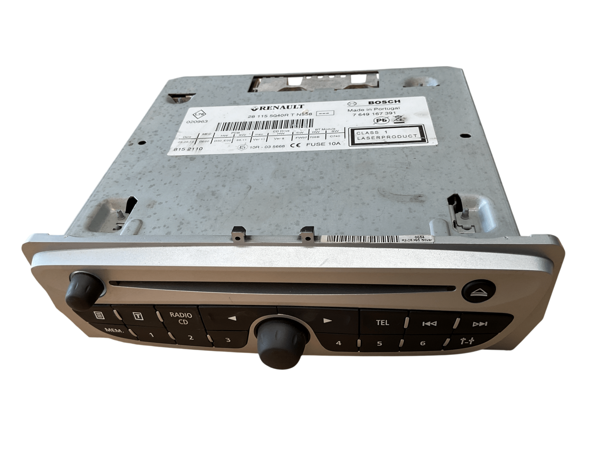 Sistema audio Renault Mégane III-Scénic III 7649167391 - 7649167391