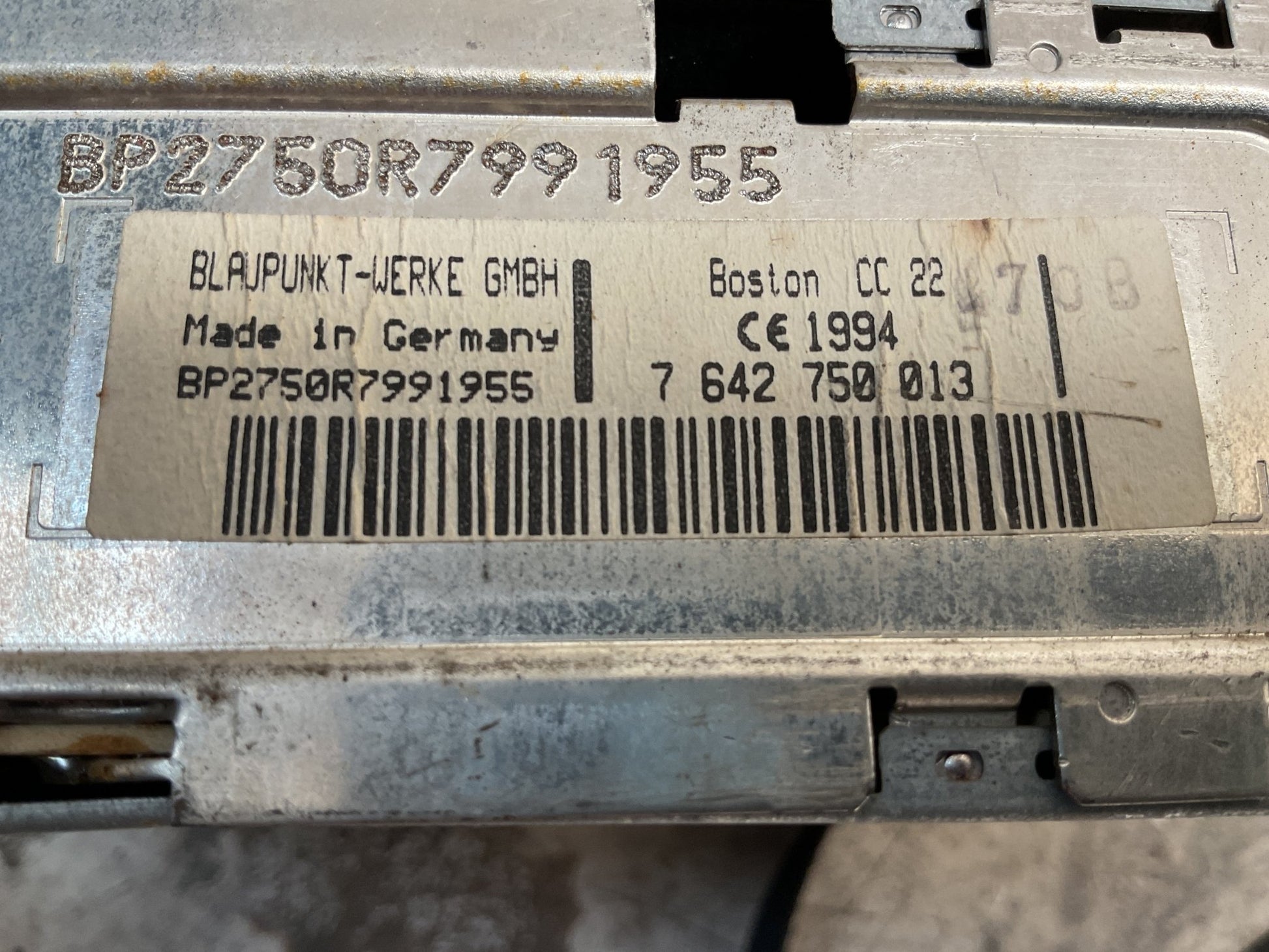 Sistema Audio Renault Safrane - 7642750013