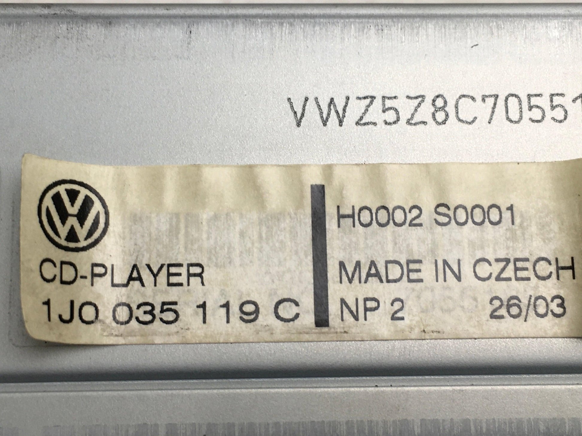 Sistema Audio VW 1J0035119C - 1J0035119C