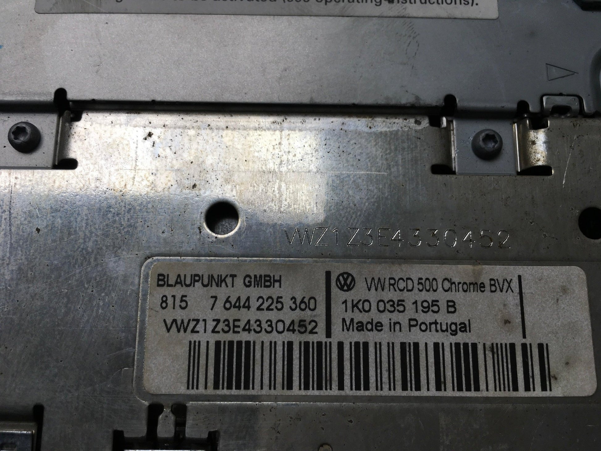 Sistema Audio VW 1K0035195B - 1K0035195B