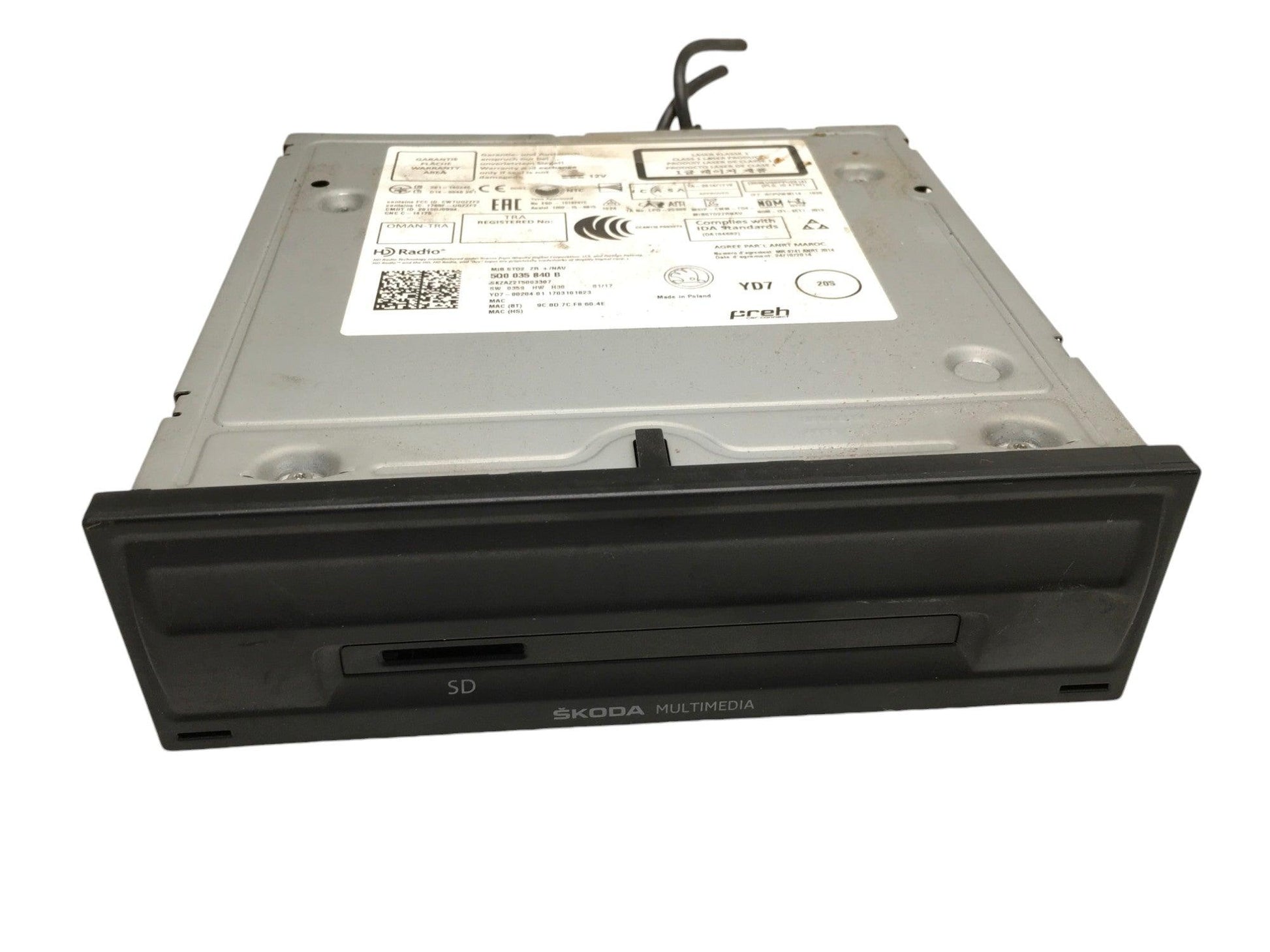 Sistema audio VW 5Q0035840B - 5Q0035840B