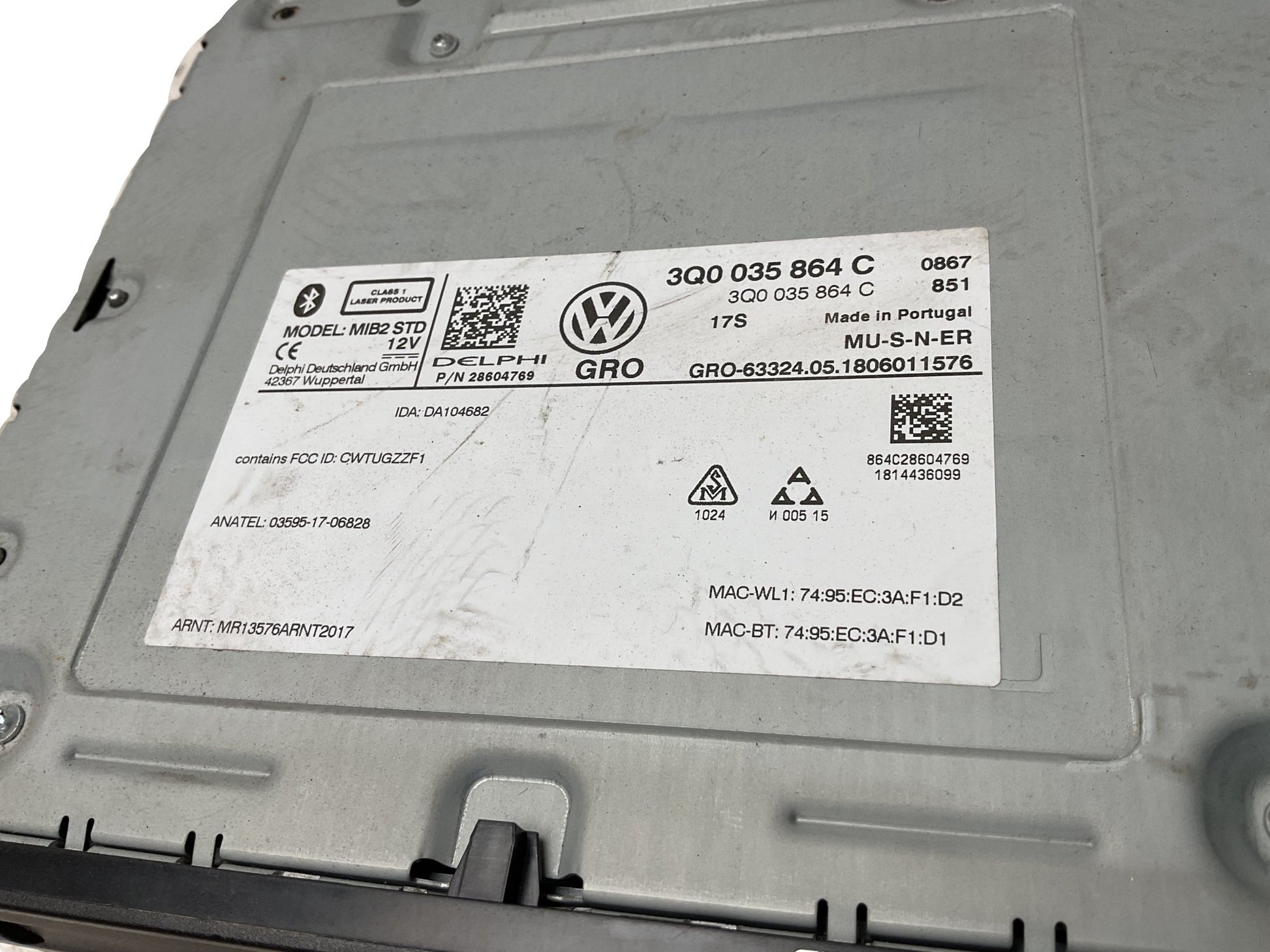 Sistema audio VW Tiguan 19-24 - 3Q0035864C