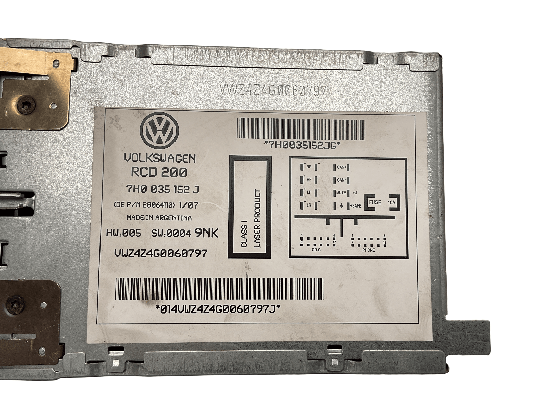 Sistema Audio VW Transporter 03-15 - 7H0035152J _