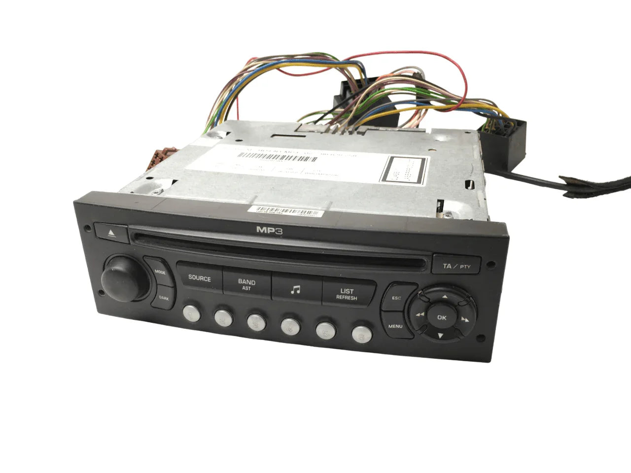 Sistema de audio Citroen C4 1 9662925877