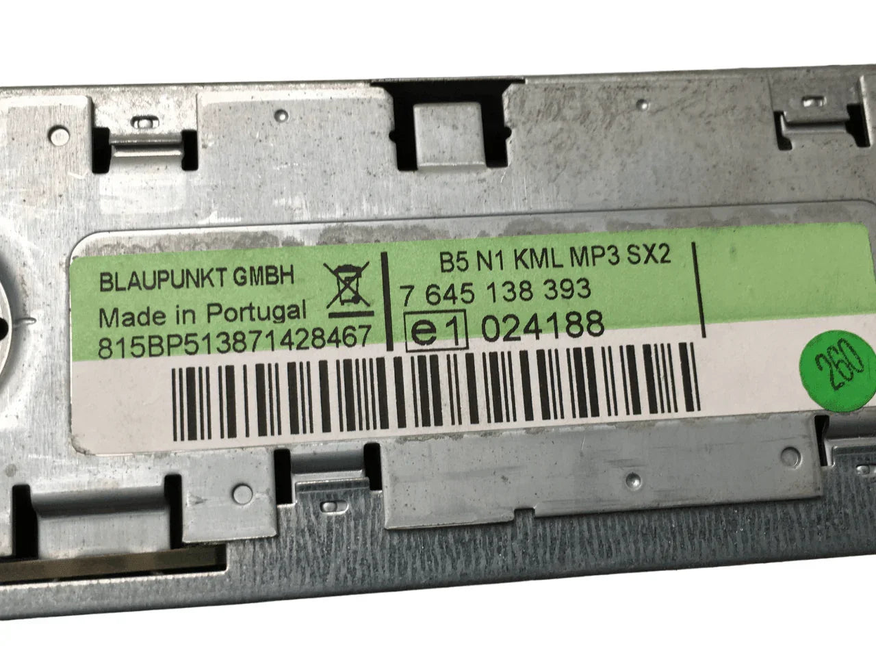 Sistema de audio Citroen C4 1 9662925877