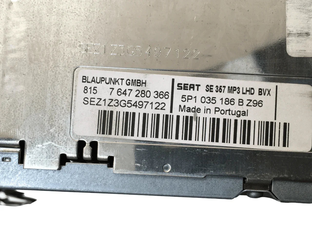 Sistema de audio Seat Altea