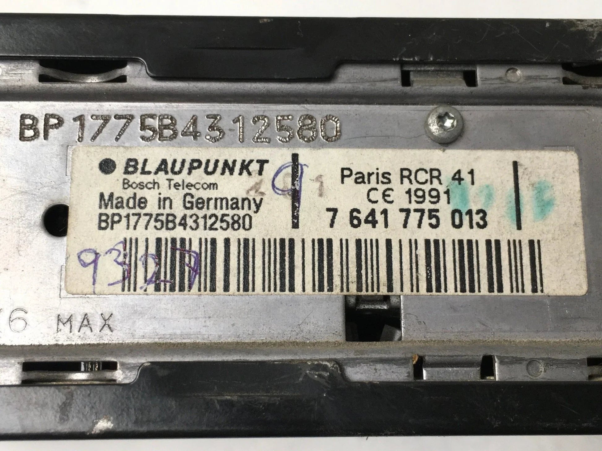 Sistema radio Paris rcr 141