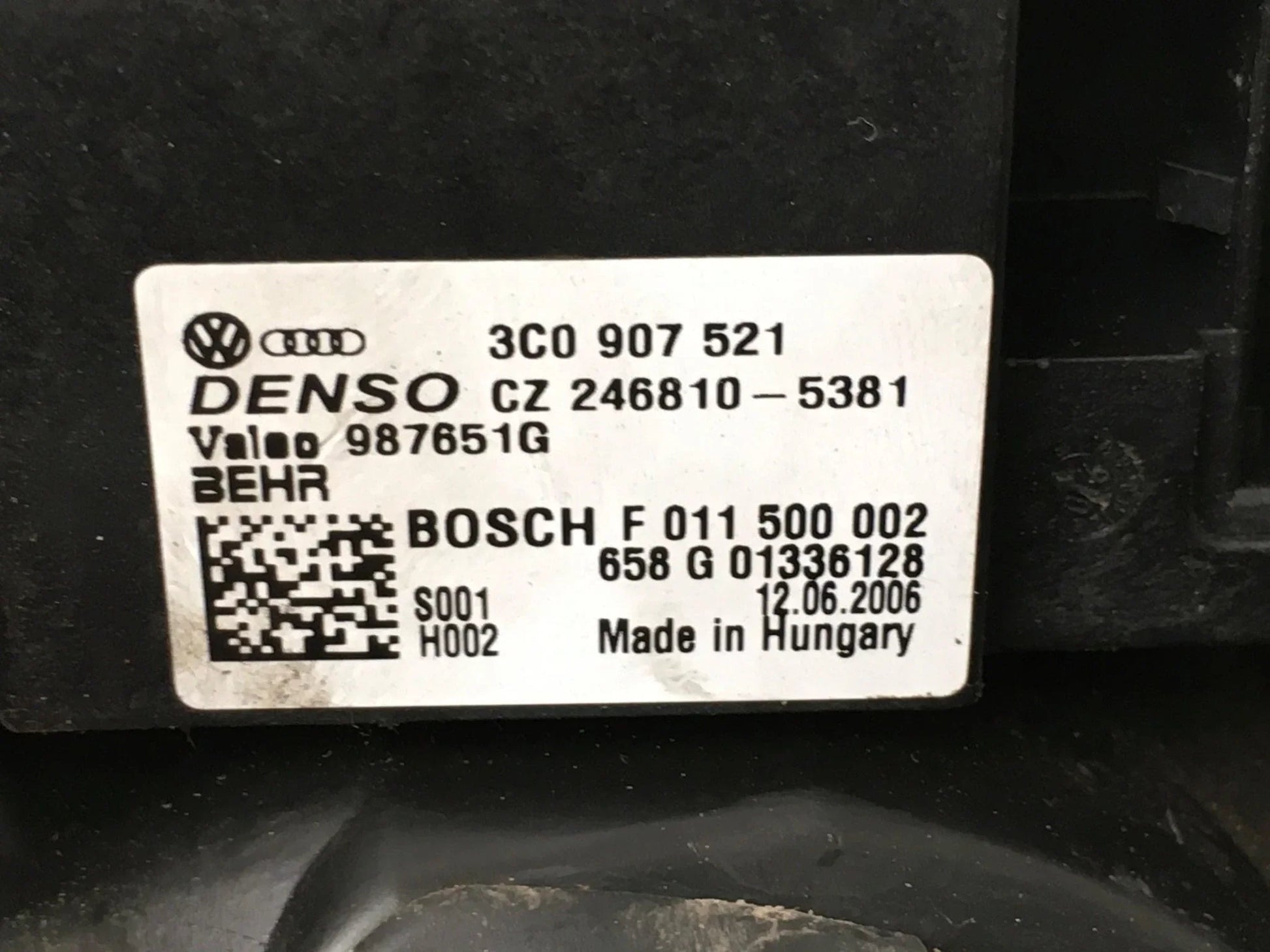 Soplador VW Passat B6/ Audi TT 8J
