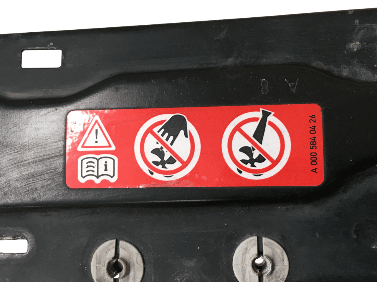 Soporte radiador Mercedes CLK C209 - a0005840426