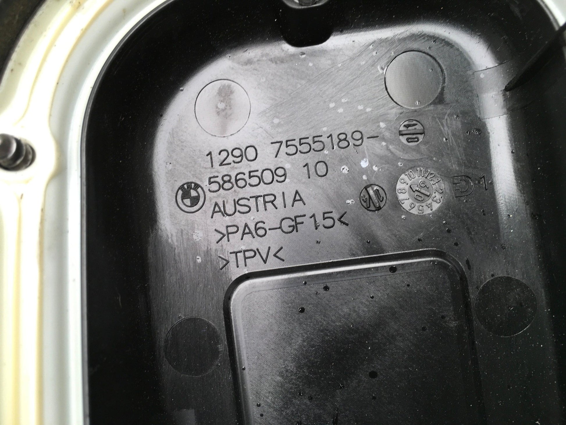 Tapa Caja Fusibles BMW F10 F01 - 12907555189