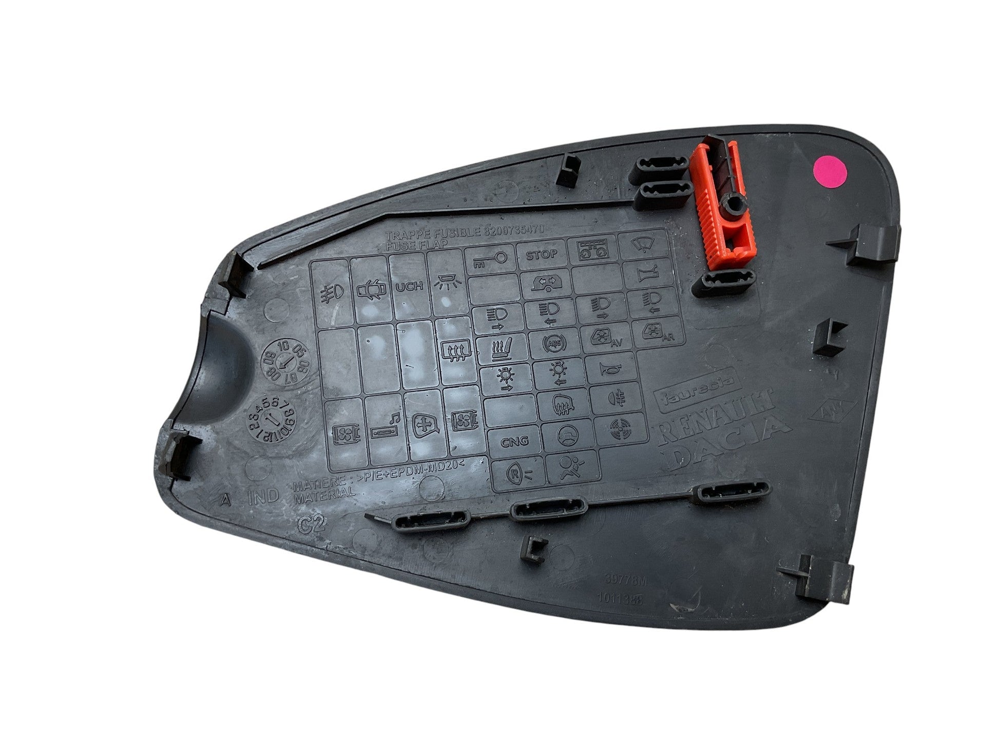 Tapa Caja fusibles Renault 8200735470 - 8200735470