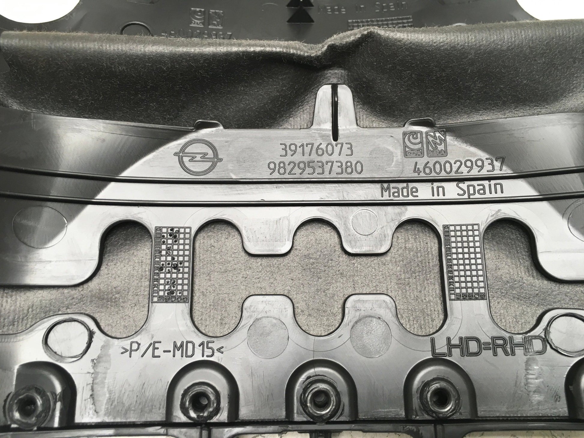 Tapa Columna direccion Opel Corsa F - 9829537380