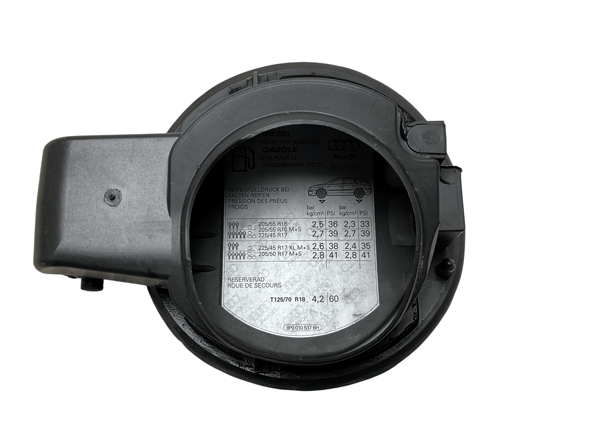 Tapa Combustible Audi A3 03-13 - 8P4809999