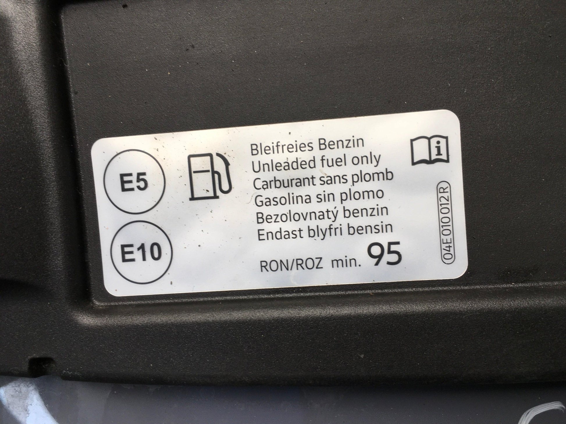 Tapa Combustible Cupra Formentor KM - 04E010012R