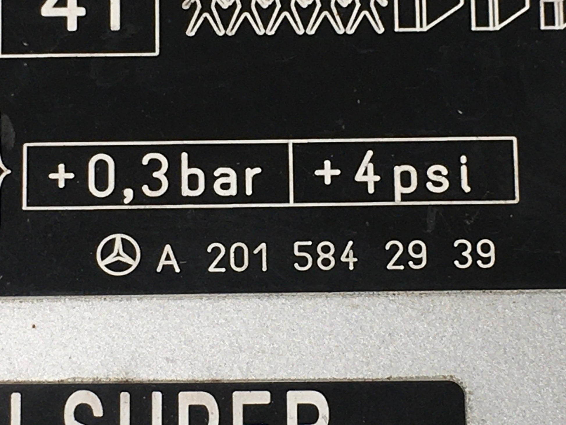 Tapa combustible Mercedes A2015842939 - A2015842939