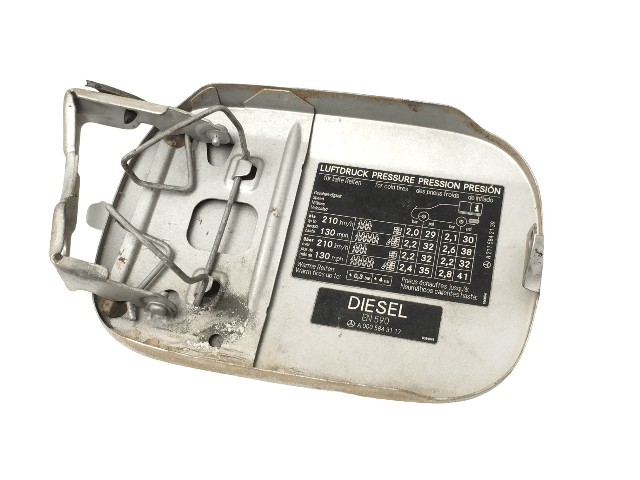 Tapa combustible Mercedes E W211 - A0005843117