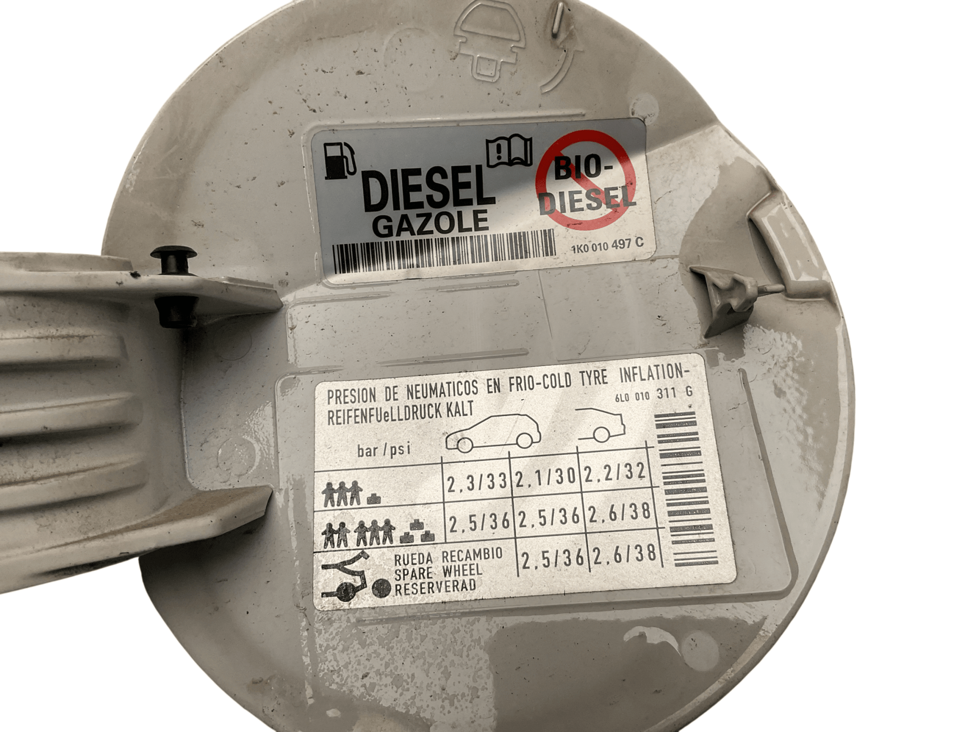 Tapa Combustible Seat Ibiza 08-17 - 6J4809905