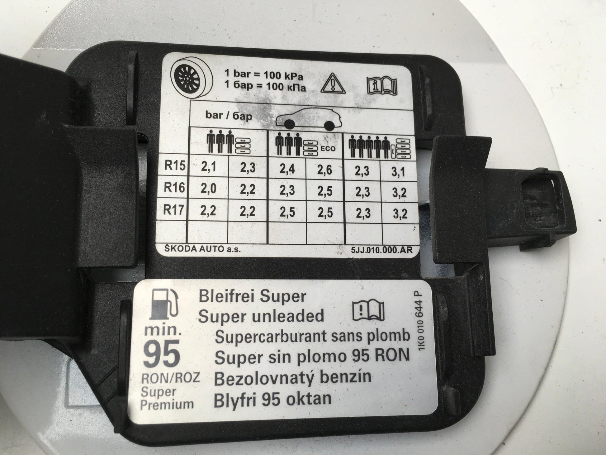 Tapa combustible VW 6V9809857 - 6V9809857