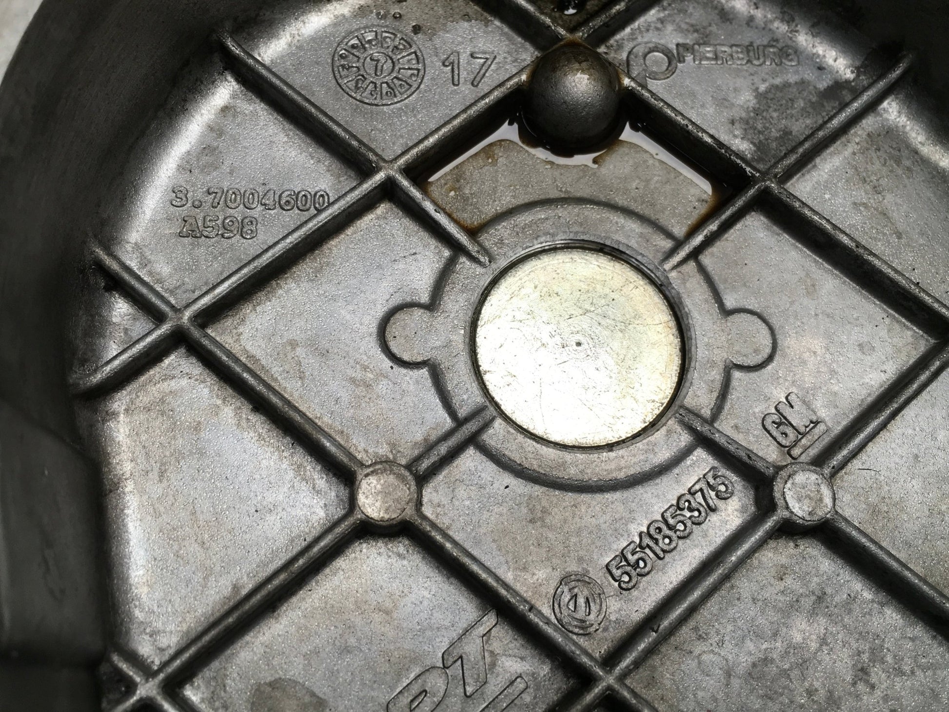 Tapa Distribucion Opel Fiat 37005400 - 37005400