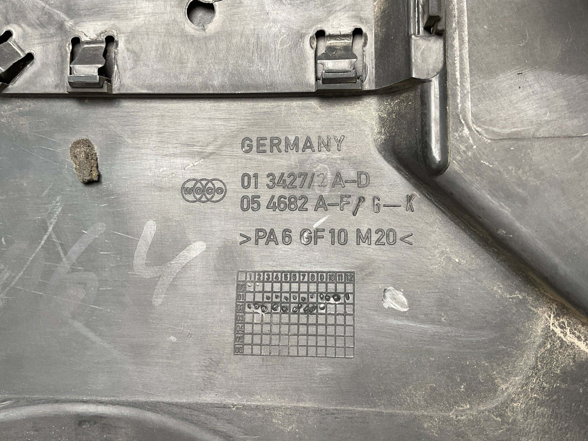 Tapa Motor Audi A4 B6 013427/A - D - 054682A - F