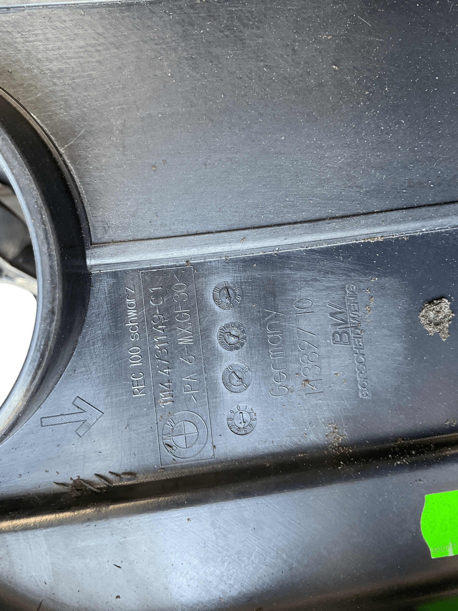 Tapa Motor Bmw serie 1 Berlina (E81/E87) 04-12 - 11144731149