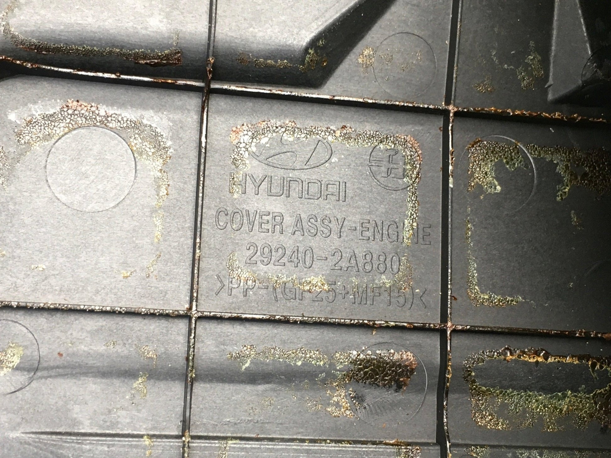 Tapa motor Hyundai Kia 292402A880 - 292402A880
