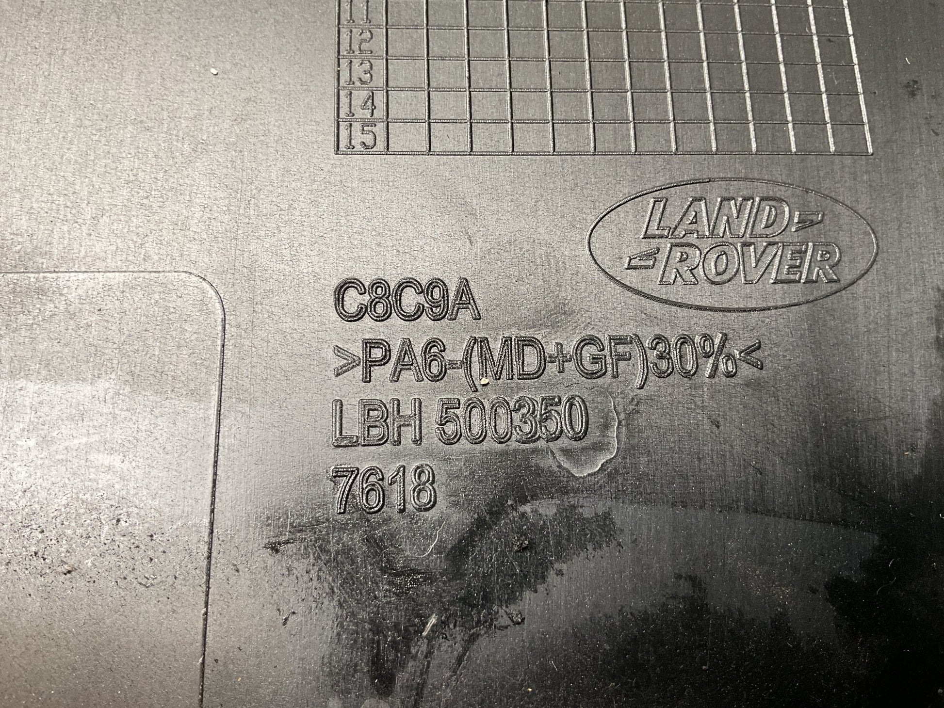 Tapa Motor LAnd Rover LBH500350 - LBH500350