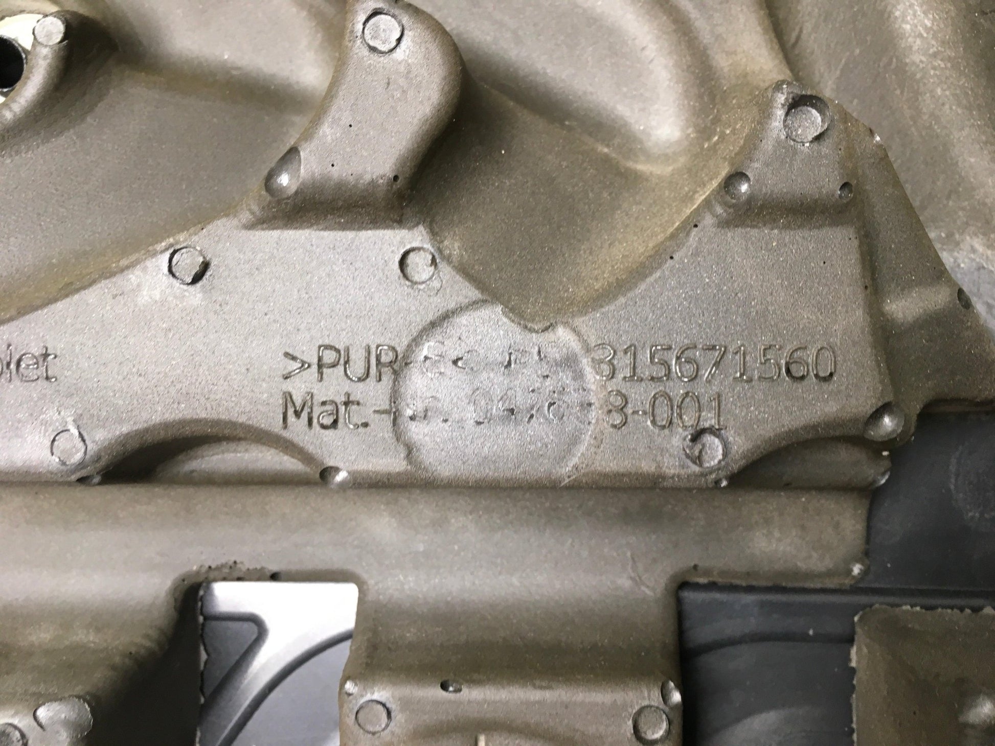 Tapa Motor Opel Astra K - 55496095