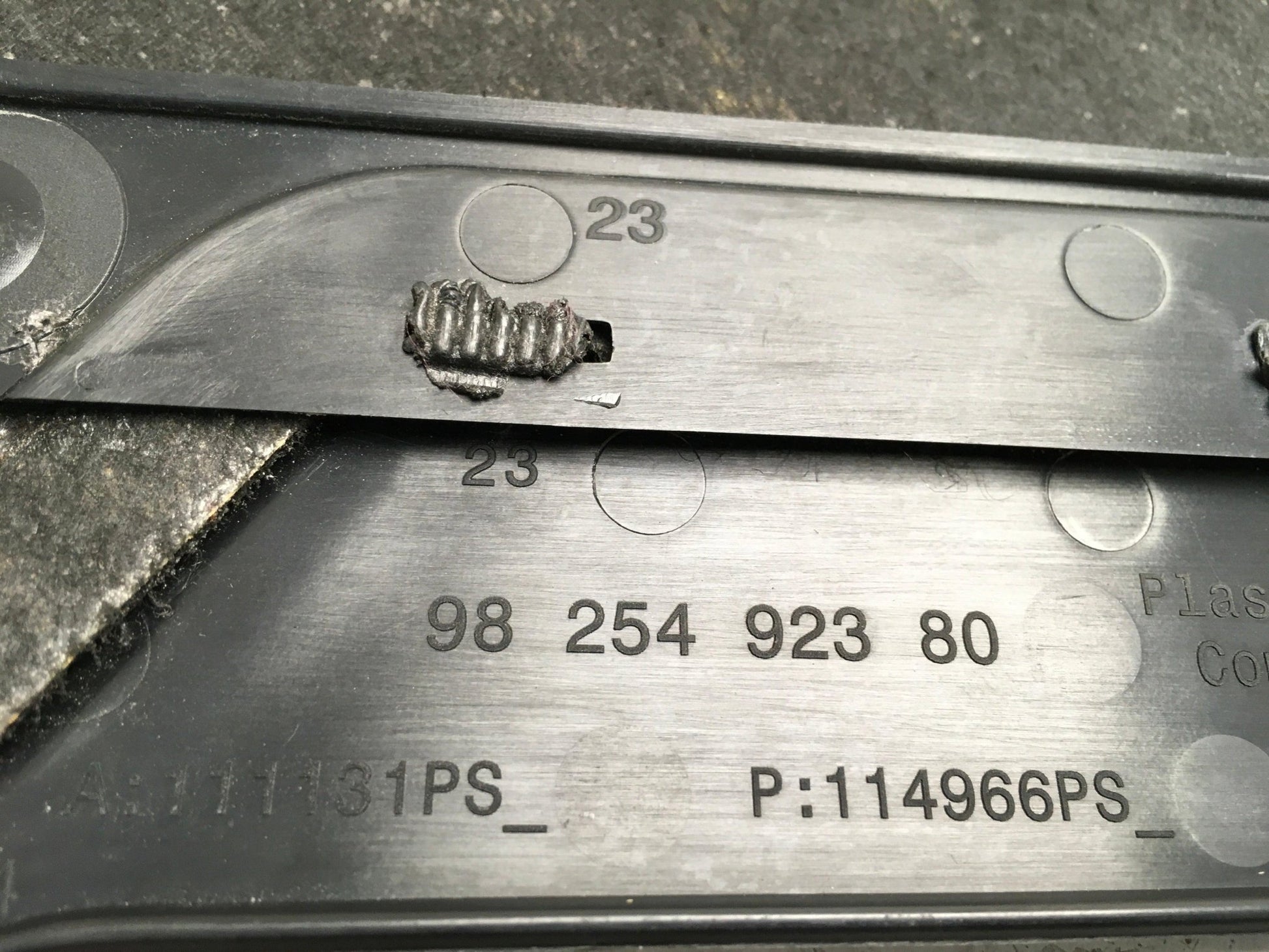 Tapa Motor PSA 9825492380 - 9825492380 _