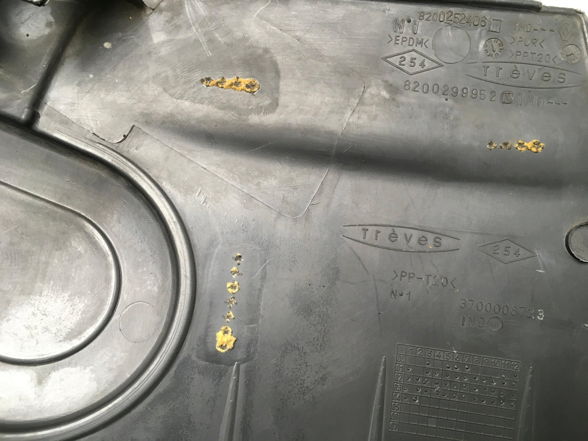 Tapa Motor Renault 8200252406 - 8200252406