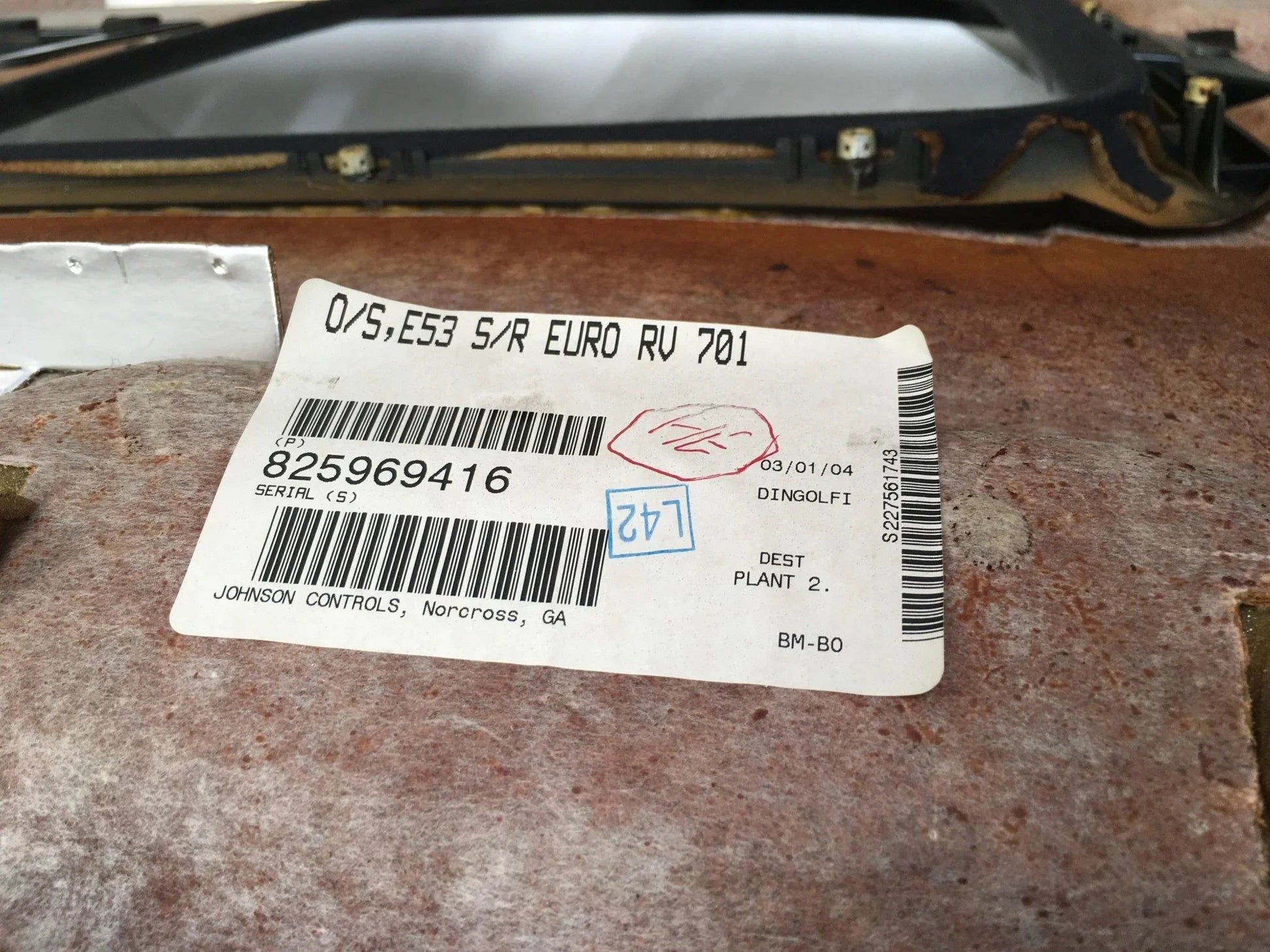 Techo interior BMW X5 E53