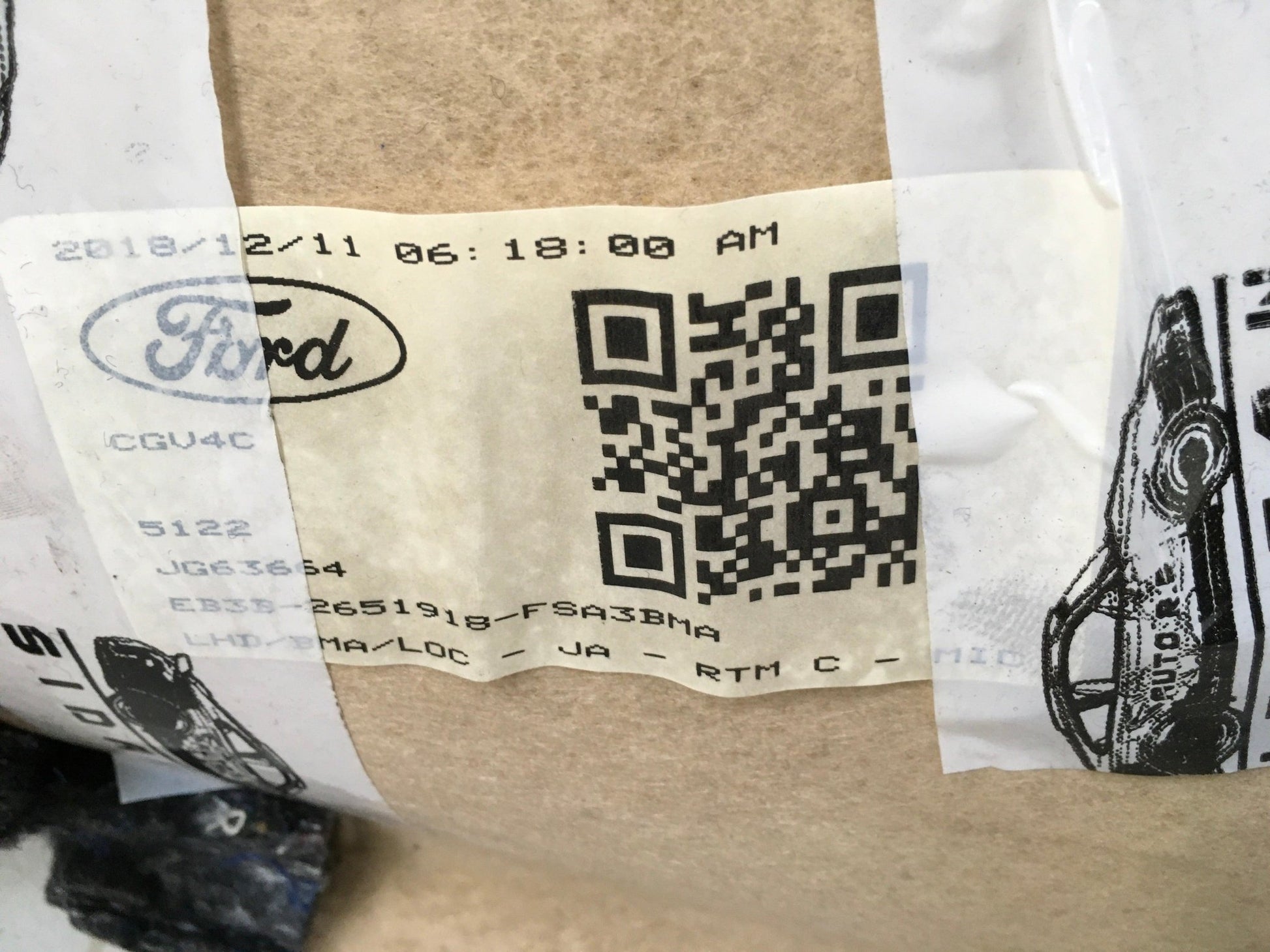 Techo Interior Ford Ranger TKE - EB3B2651918