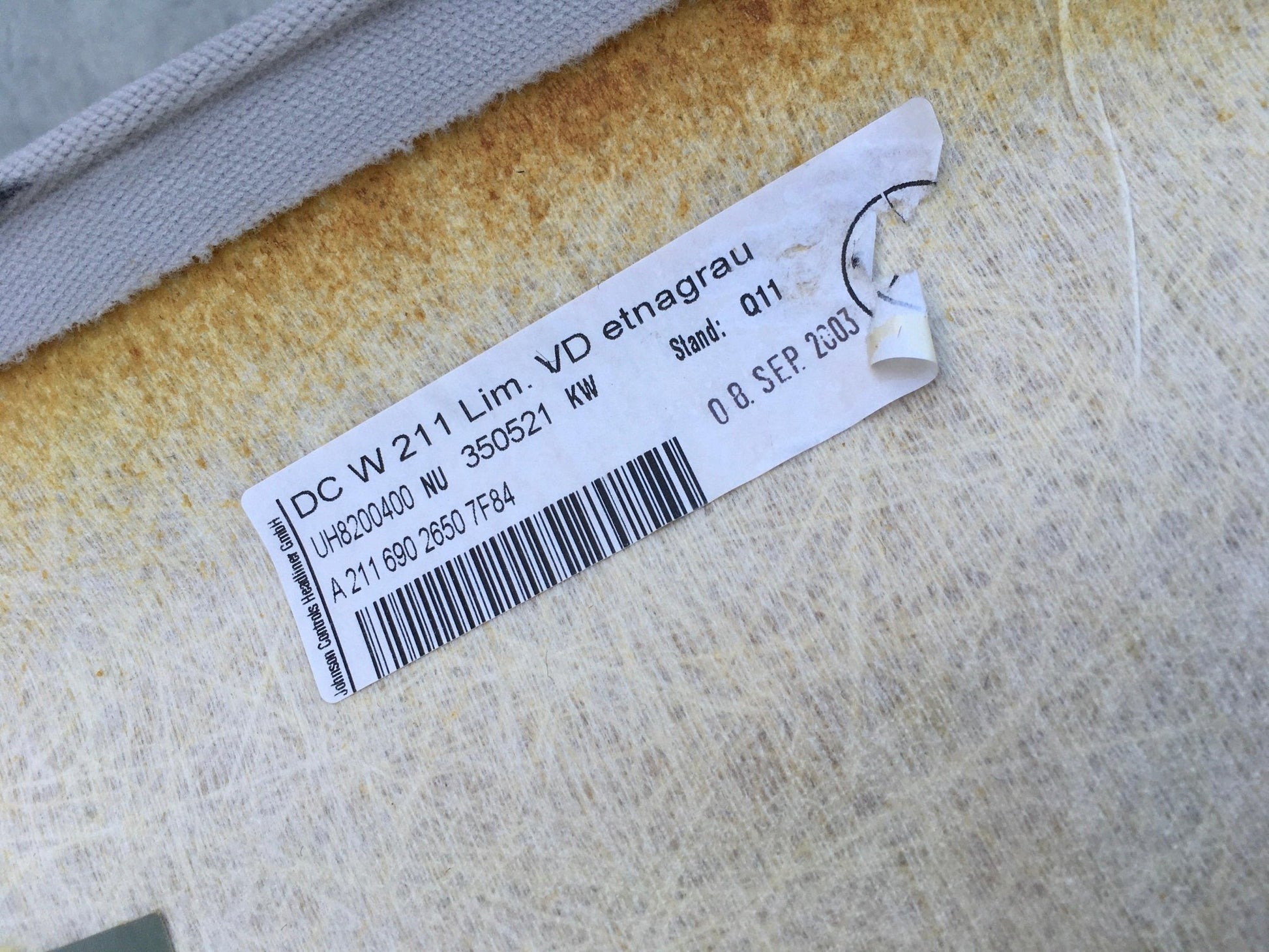 Techo interior Mercedes E w211 - A2116902650