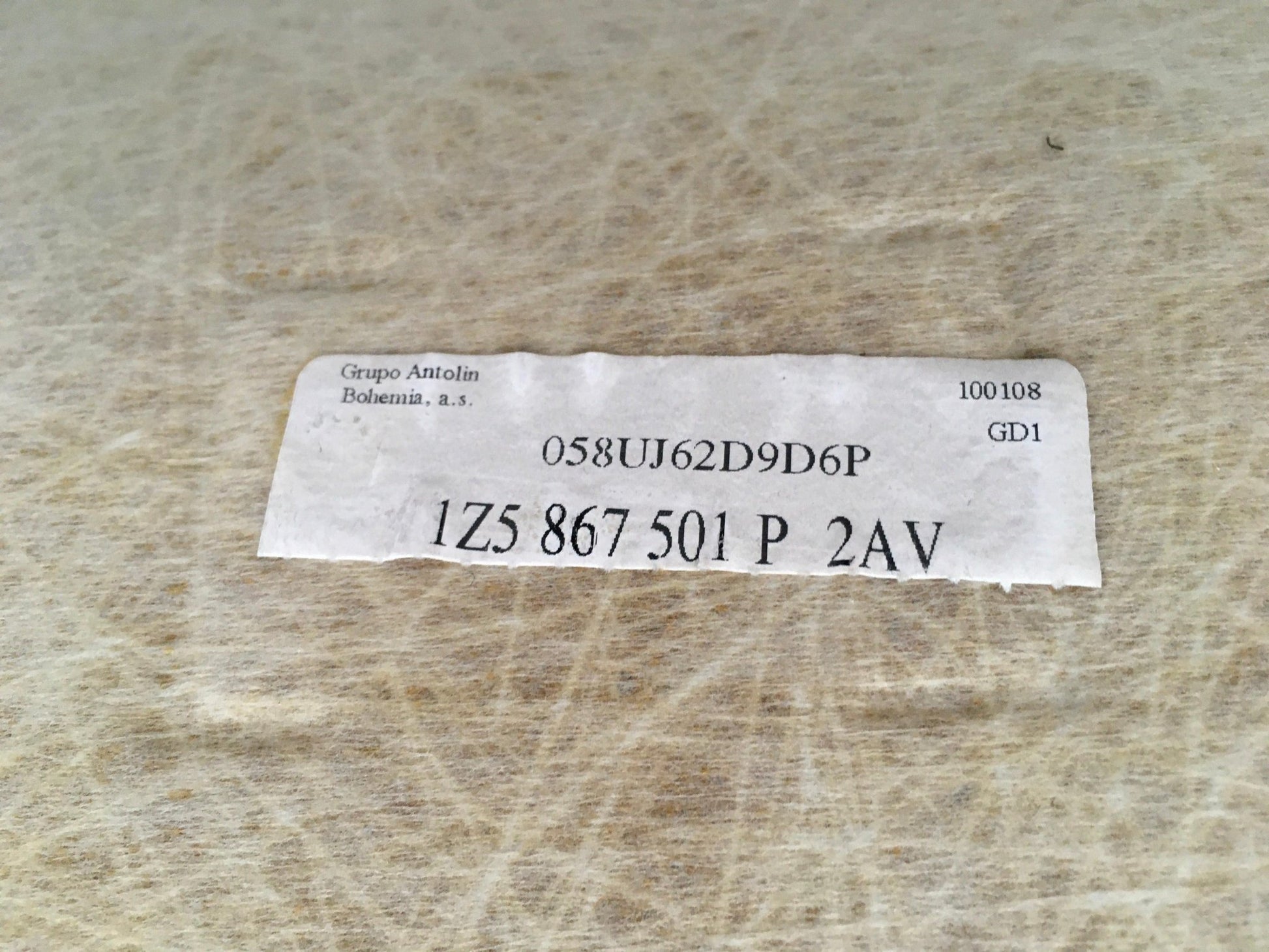 Techo interior Skoda Octavia II 1Z3 - 1Z5867501P