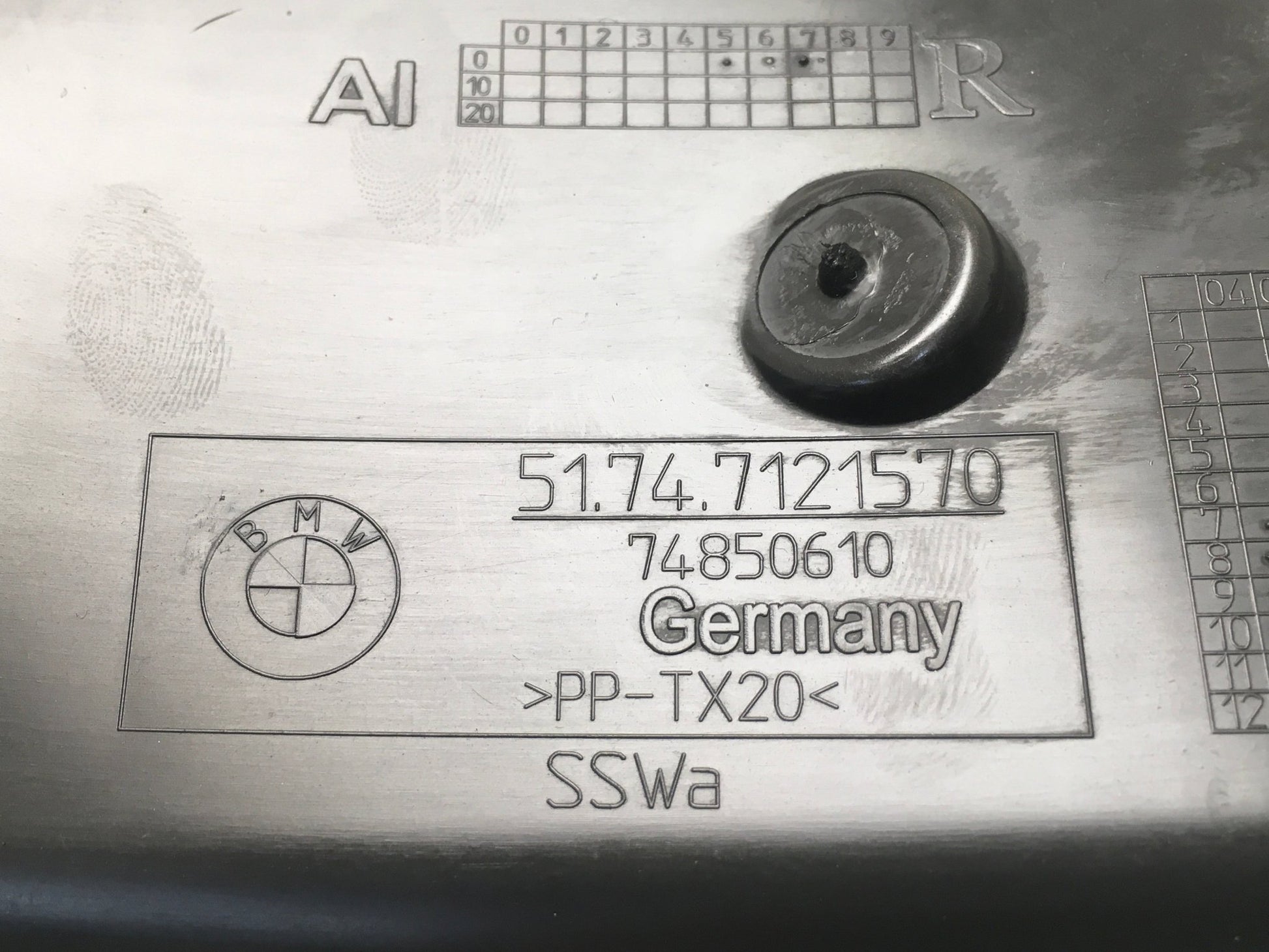 Tubo aire del dcha BMW E90 320D - 51747121570