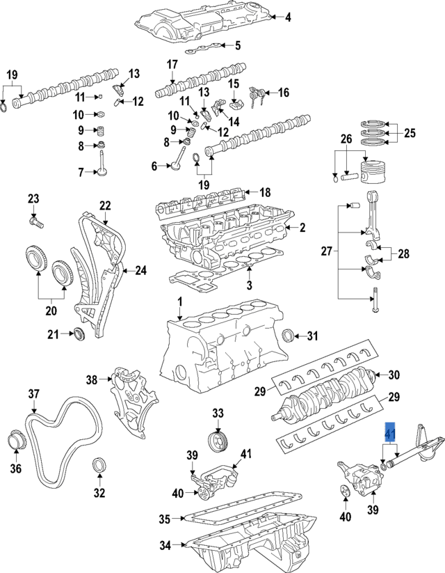 Tubo bomba aceite BMW E90 - 11417531432