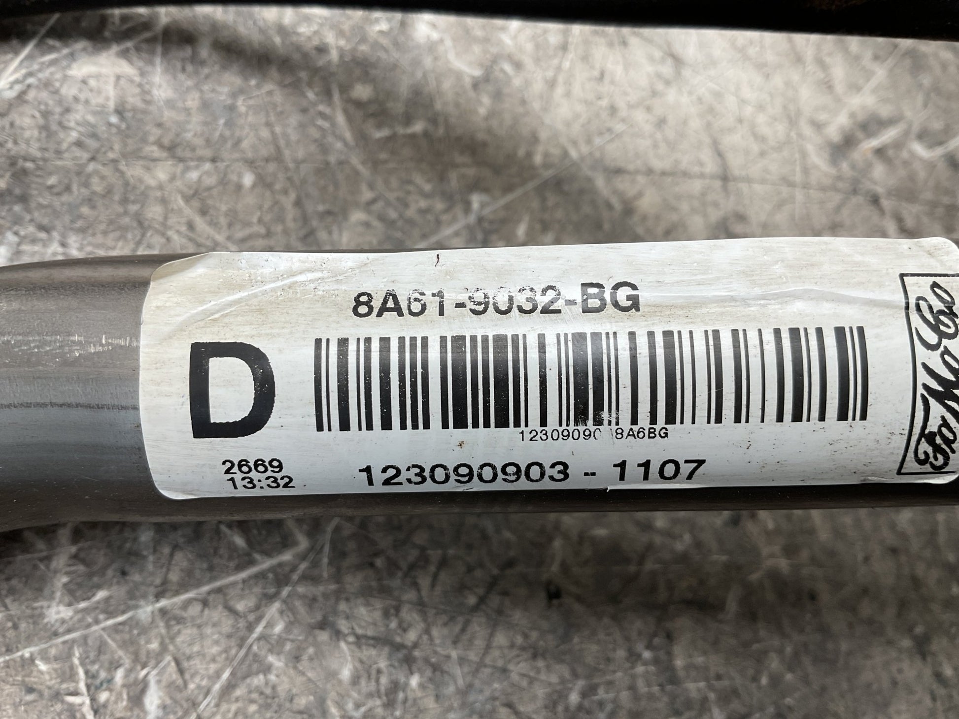 Tubo Combustible Ford Fiesta 2008 - 2017 - 8A619032BG